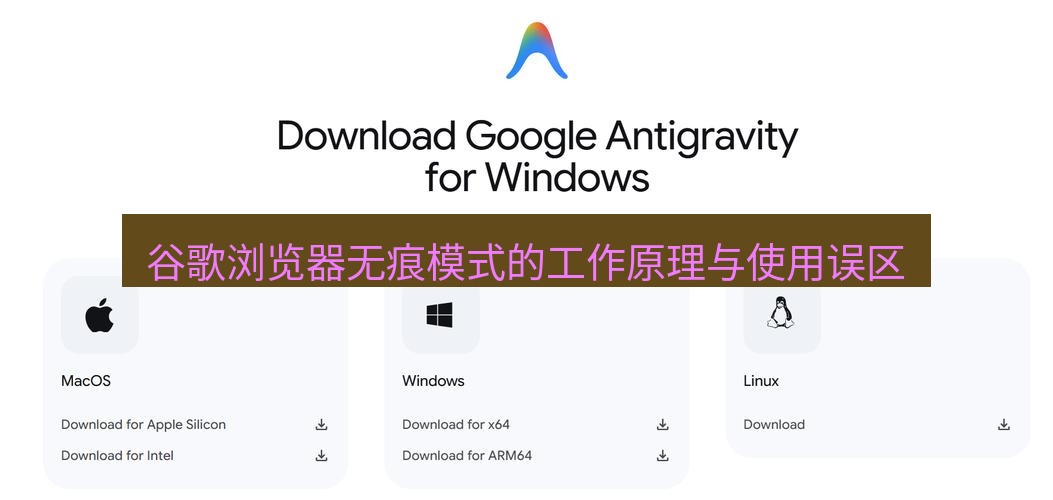 chrome下载 谷歌浏览器无痕模式的工作原理与使用误区