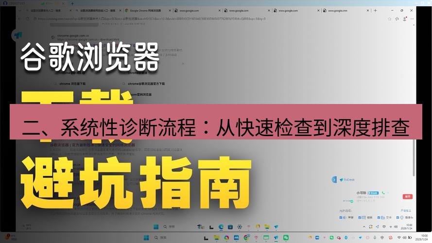 chrome下载 二、系统性诊断流程：从快速检查到深度排查