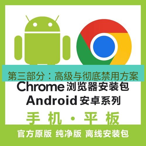 chrome下载 第三部分：高级与彻底禁用方案