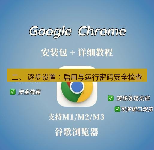 chrome下载 二、 逐步设置：启用与运行密码安全检查