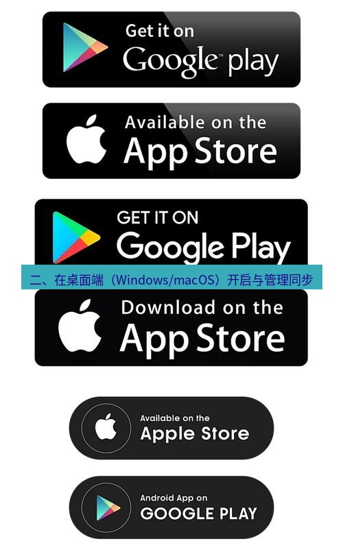 chrome下载 二、在桌面端（Windows/macOS）开启与管理同步