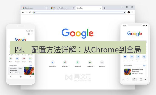 chrome下载 四、 配置方法详解：从Chrome到全局