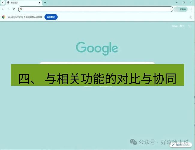 chrome下载 四、 与相关功能的对比与协同