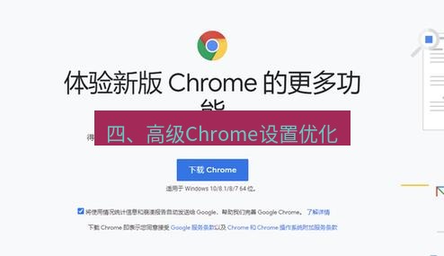 chrome下载 四、高级Chrome设置优化